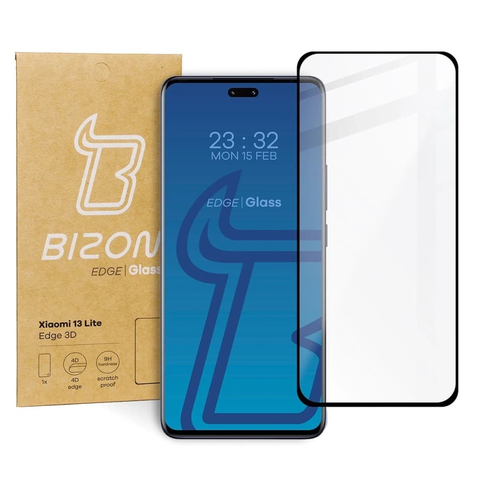 BIZON Glass Edge 3D Xiaomi 13 Lite - 1