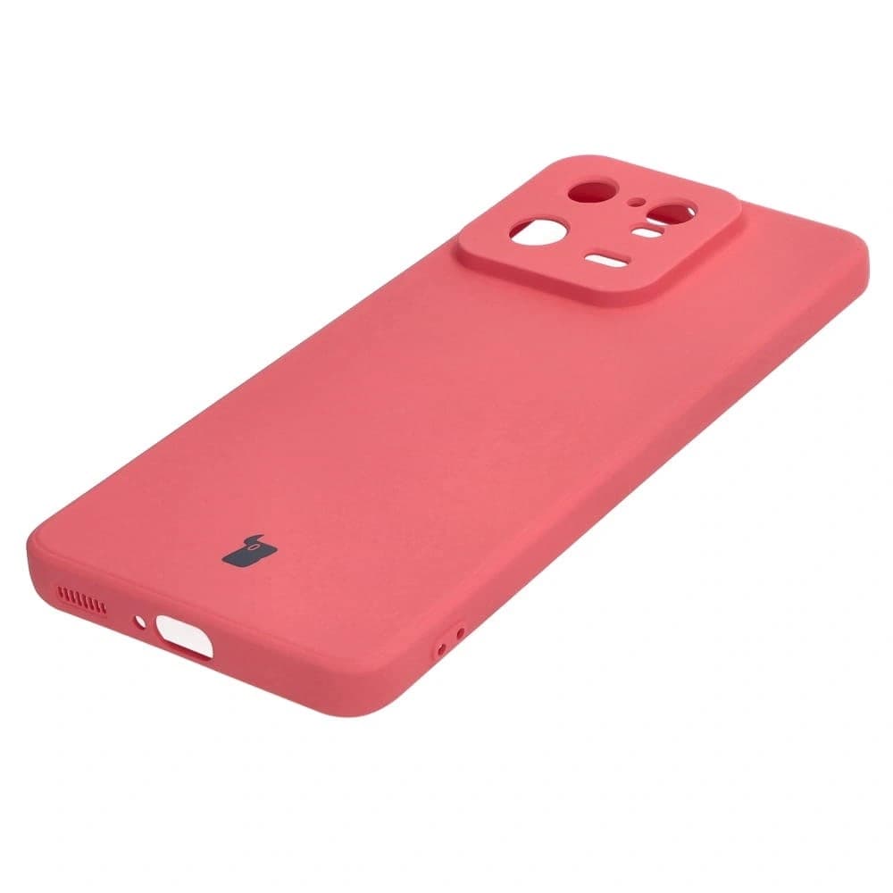Etui Bizon Case Silicone Sq do Xiaomi 13 Pro špinavě růžová - 2