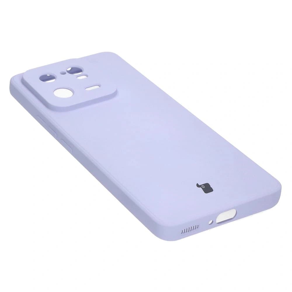 Bizon Case Silicone Sq Xiaomi 13 Pro világos lila - 3