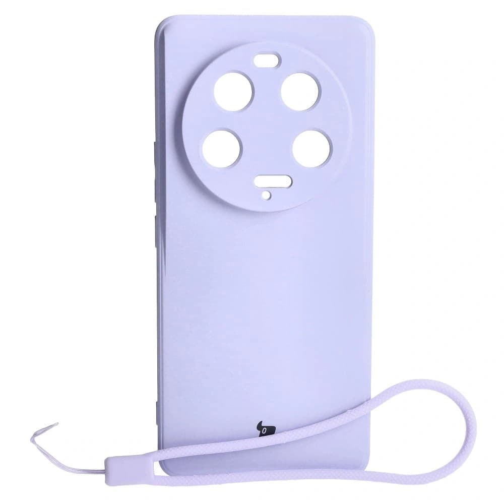 Bizon Case Silicone Sq Xiaomi 13 Ultra light purple - 1