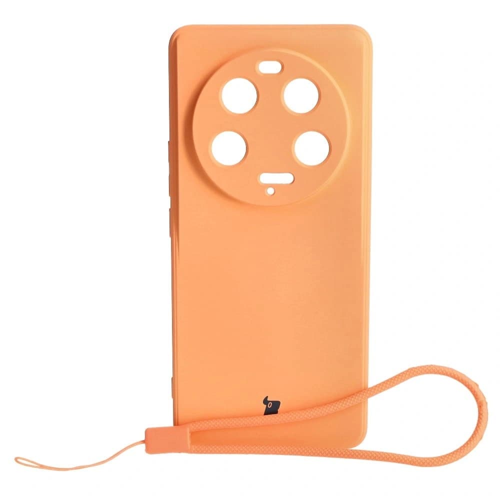 Bizon Case Silicone Sq Xiaomi 13 Ultra orange - 1