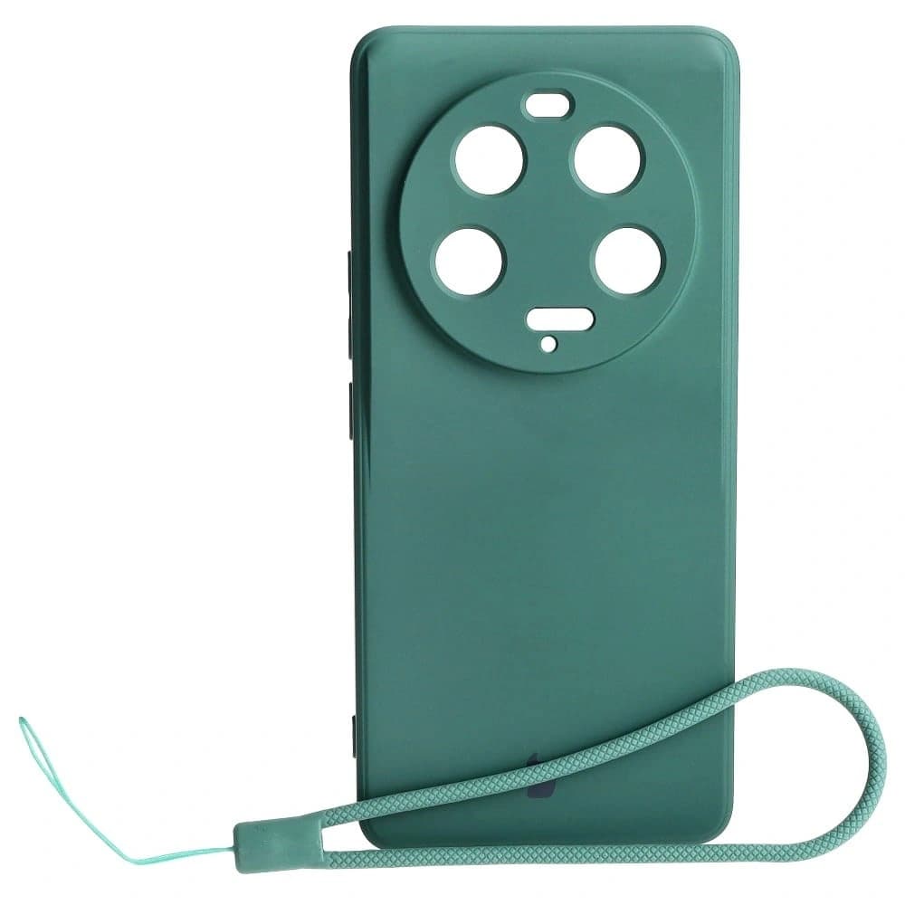 Bizon Case Silicone Sq Xiaomi 13 Ultra dark green - 1