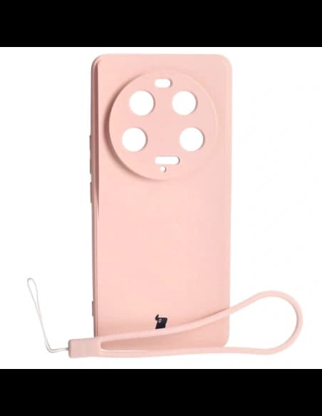 Bizon Case Silicone Sq Xiaomi 13 Ultra light pink