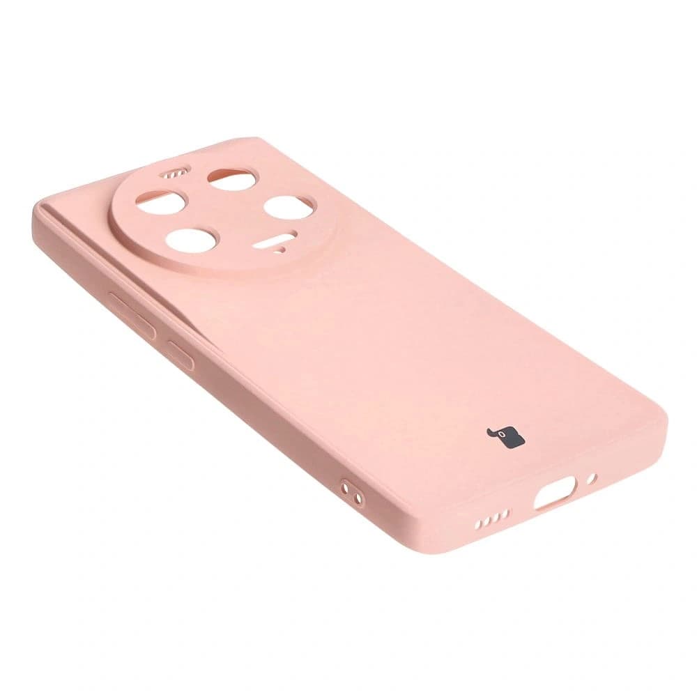 Bizon Case Silicone Sq Xiaomi 13 Ultra light pink - 4