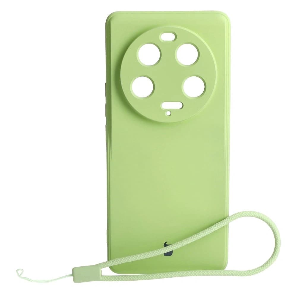Bizon Case Silicone Sq Xiaomi 13 Ultra light green - 1