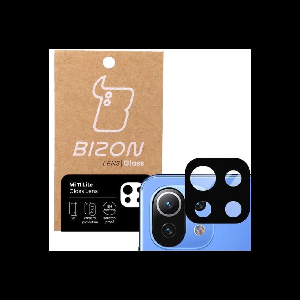 Bizon Glaslinse Xiaomi Mi 11 Lite / 5G / 5G NE [2 PACK] - 1