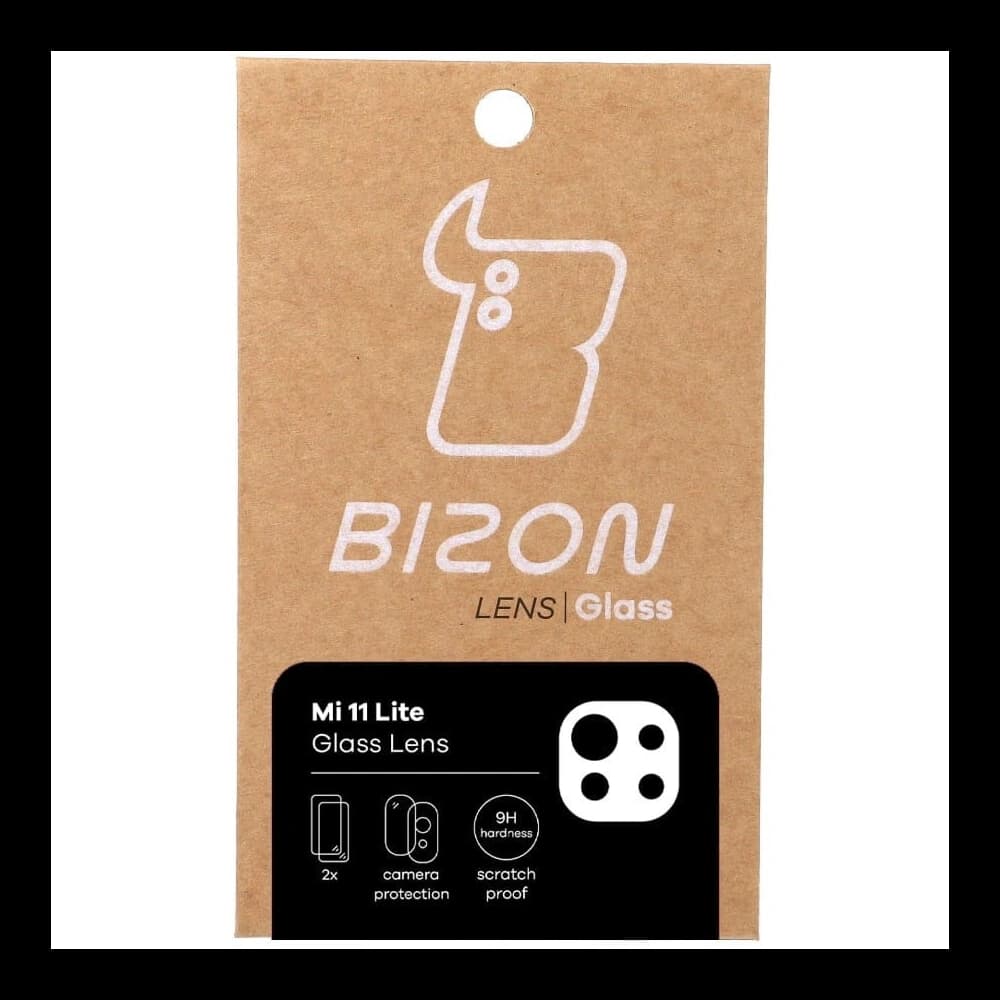 Bizon Glaslinse Xiaomi Mi 11 Lite / 5G / 5G NE [2 PACK] - 5