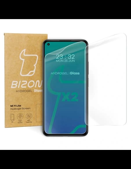 Bizon Glas Hydrogel Xiaomi Mi 11 Lite / 5G / 5G NE [2 PACK]