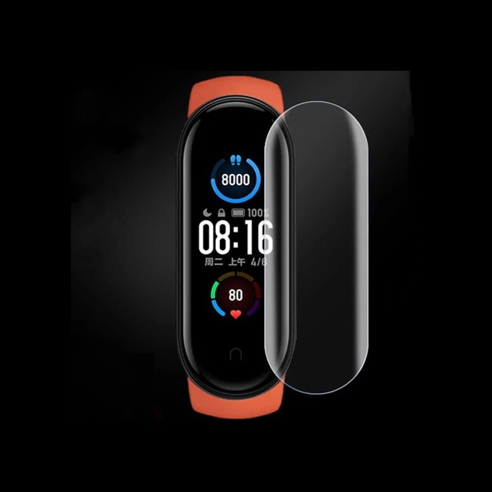 Bizon Glass Hydrogel Xiaomi Mi Band 6 / 5 [2 PACK] - 3