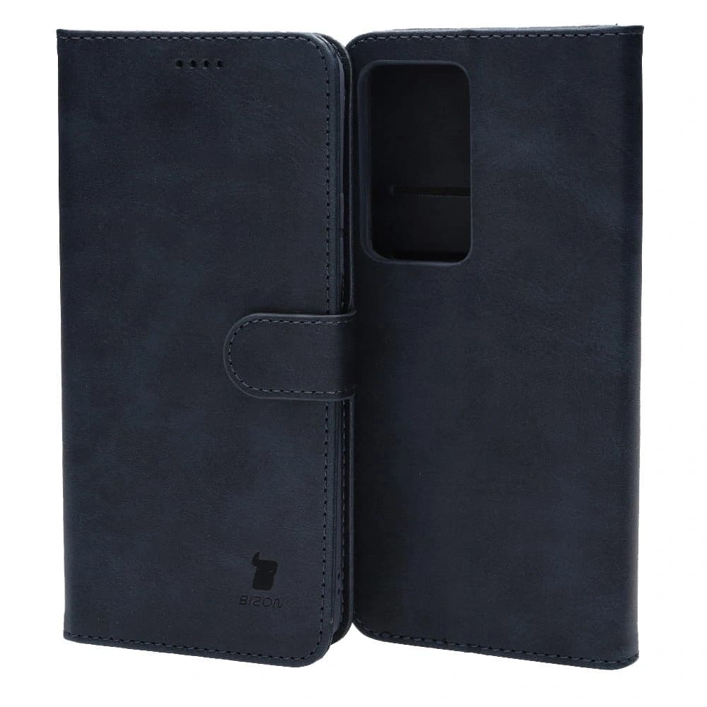 Bizon Case Wallet Xiaomi Poco F4 navy blue