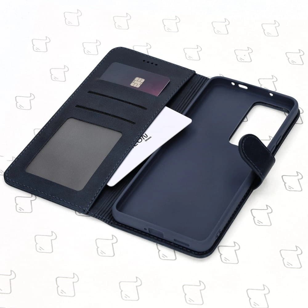 Bizon Case Wallet Xiaomi Poco F4 navy blue - 7