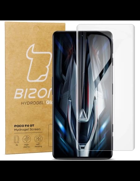 Bizon Glass Hydrogel Poco F4 GT [2 PACK]