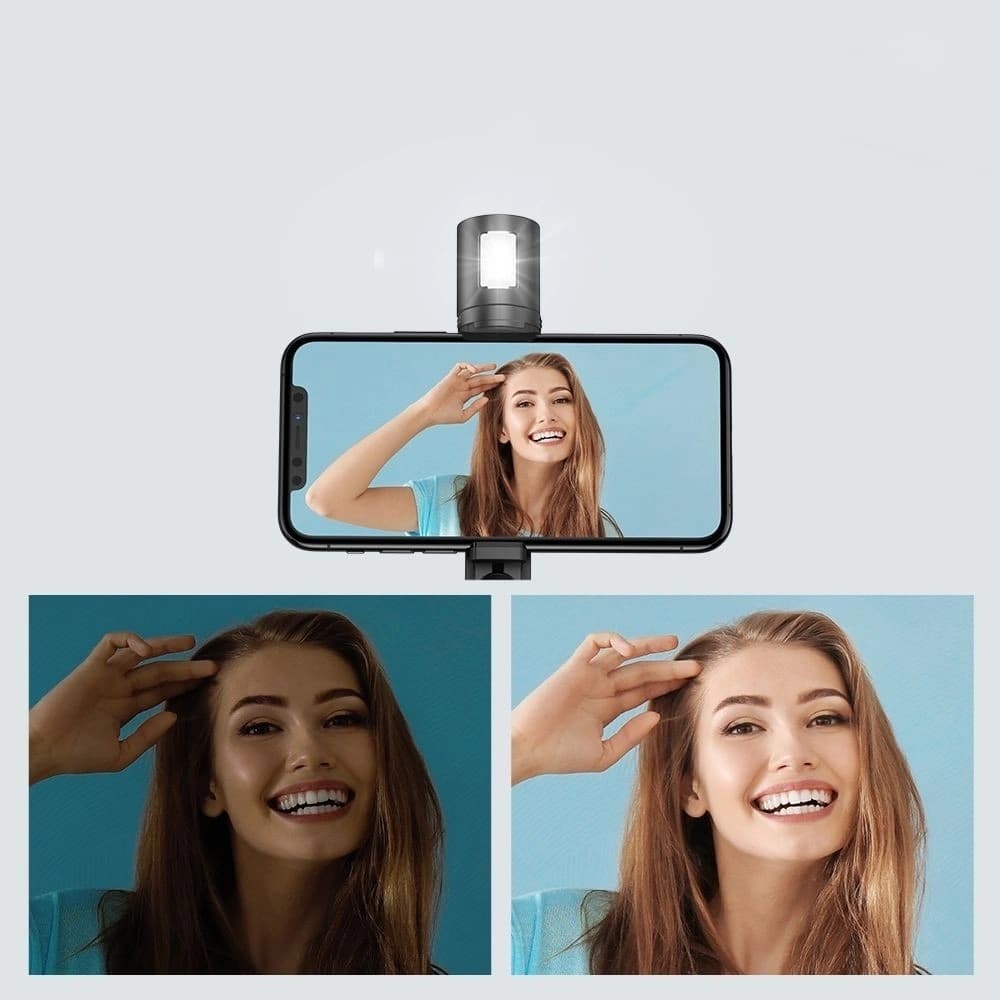 ESR Suport de telefon wireless pentru selfie, negru - 4