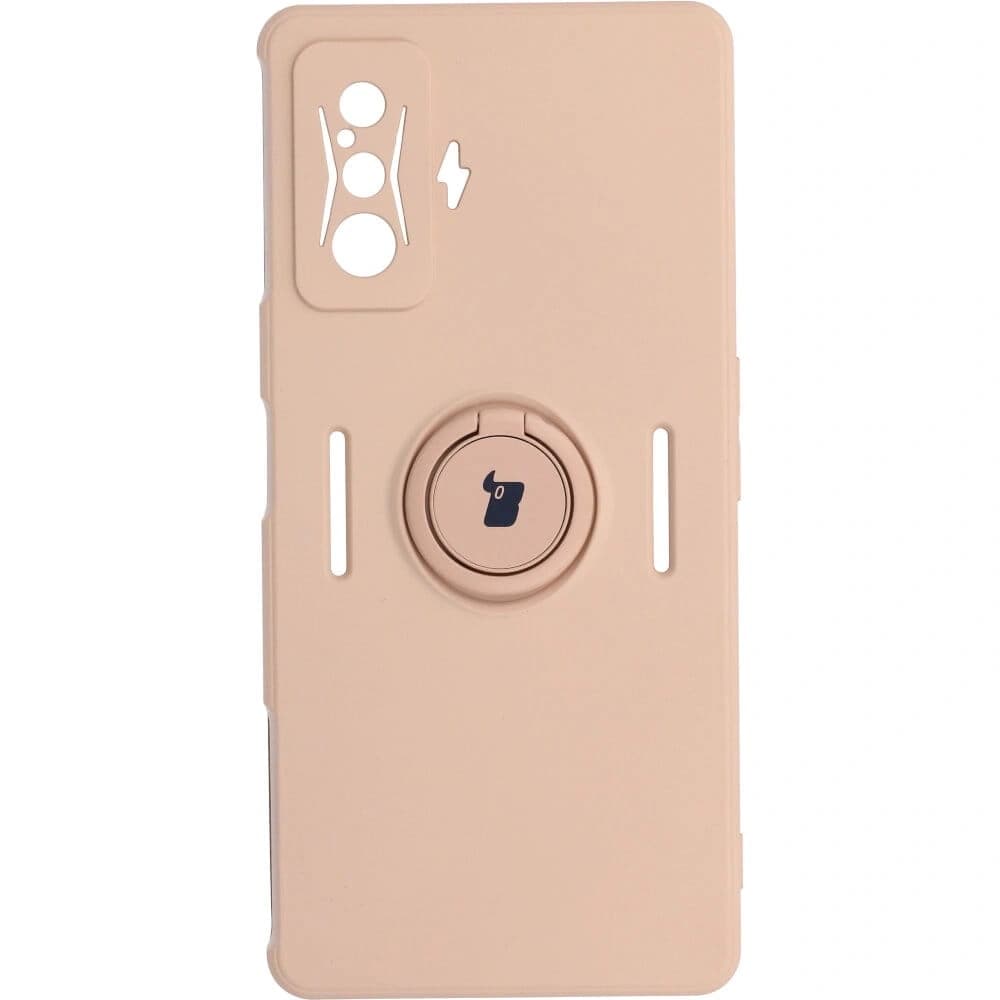 Bizon Case Inel din Silicon Xiaomi Poco F4 GT roz deschis - 1