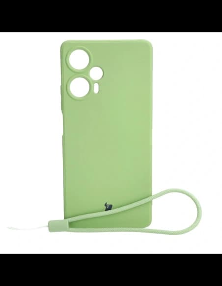 Bizon Case Silicone Sq Xiaomi Poco F5 light green