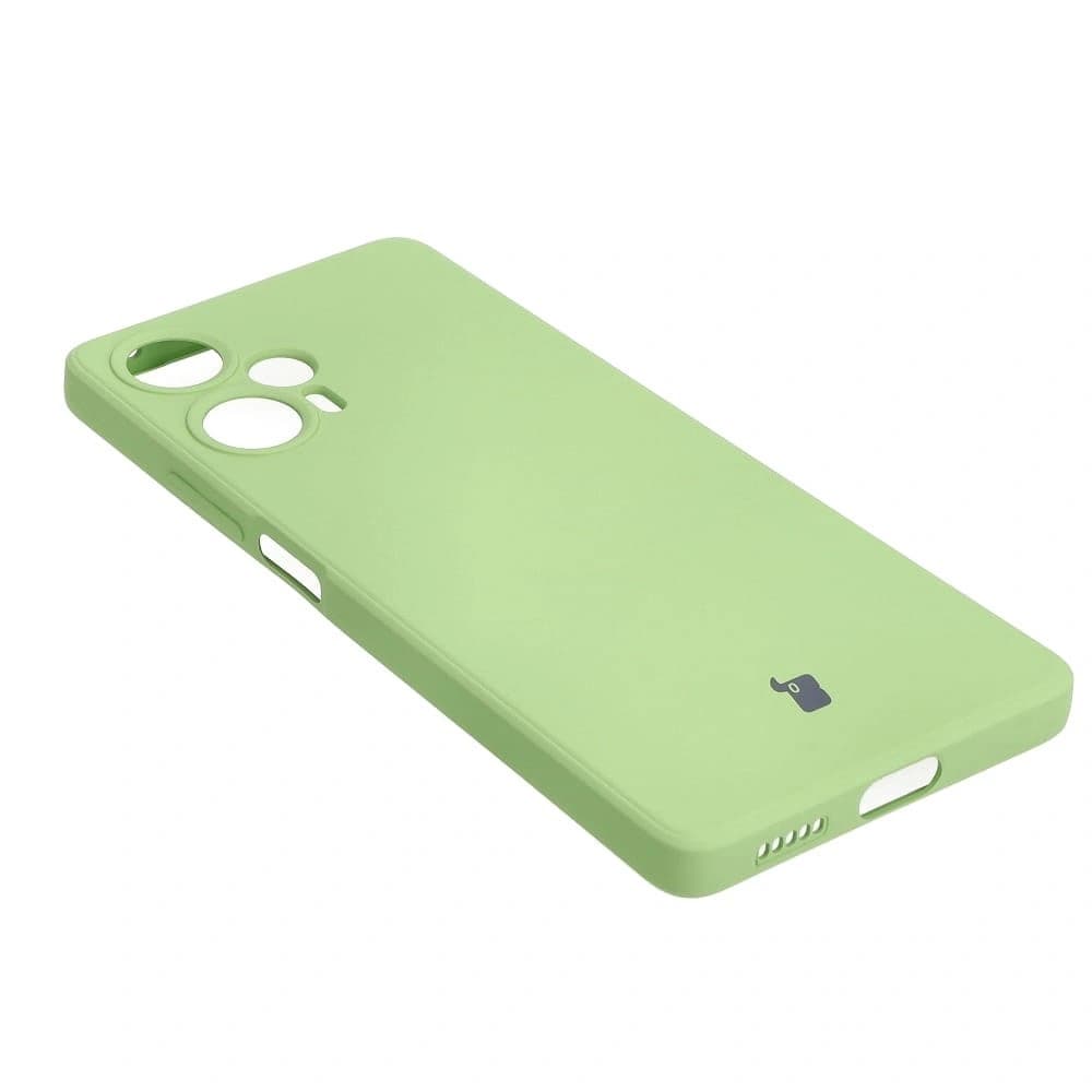 Bizon Case Silicone Sq Xiaomi Poco F5 light green - 4