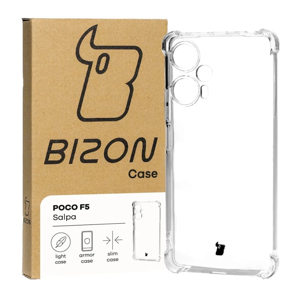 Bizon Case Salpa Xiaomi Poco F5 clear - 1