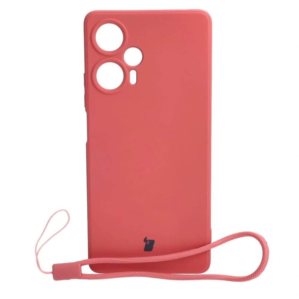 Bizon Case Silicone Sq Xiaomi Poco F5 dirty pink - 1