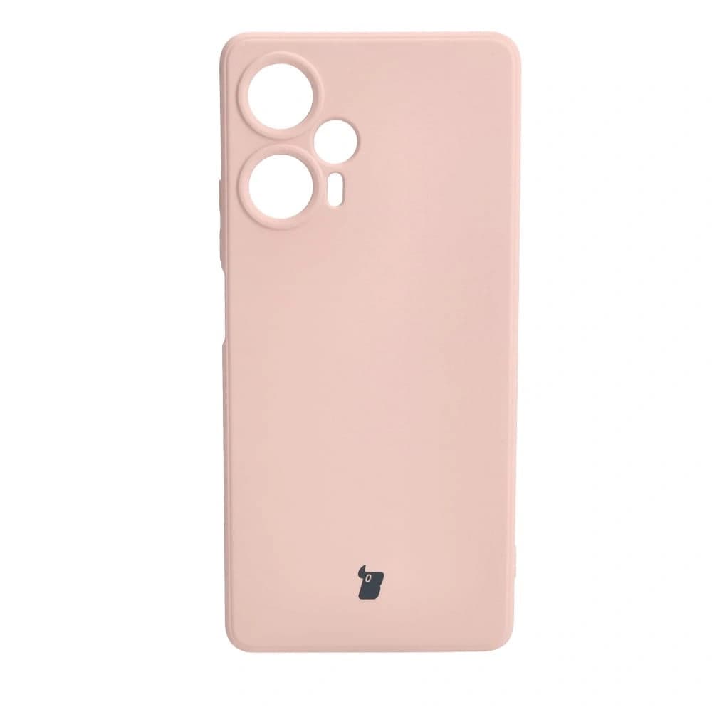 Bizon Case Silicone Sq Xiaomi Poco F5 light pink - 2