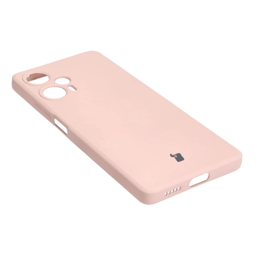 Bizon Case Silicone Sq Xiaomi Poco F5 light pink - 4