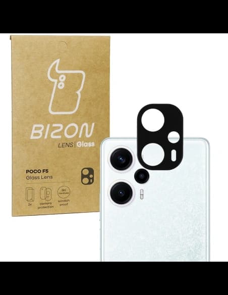 Bizon Glass Lens Poco F5 [2 PACK]