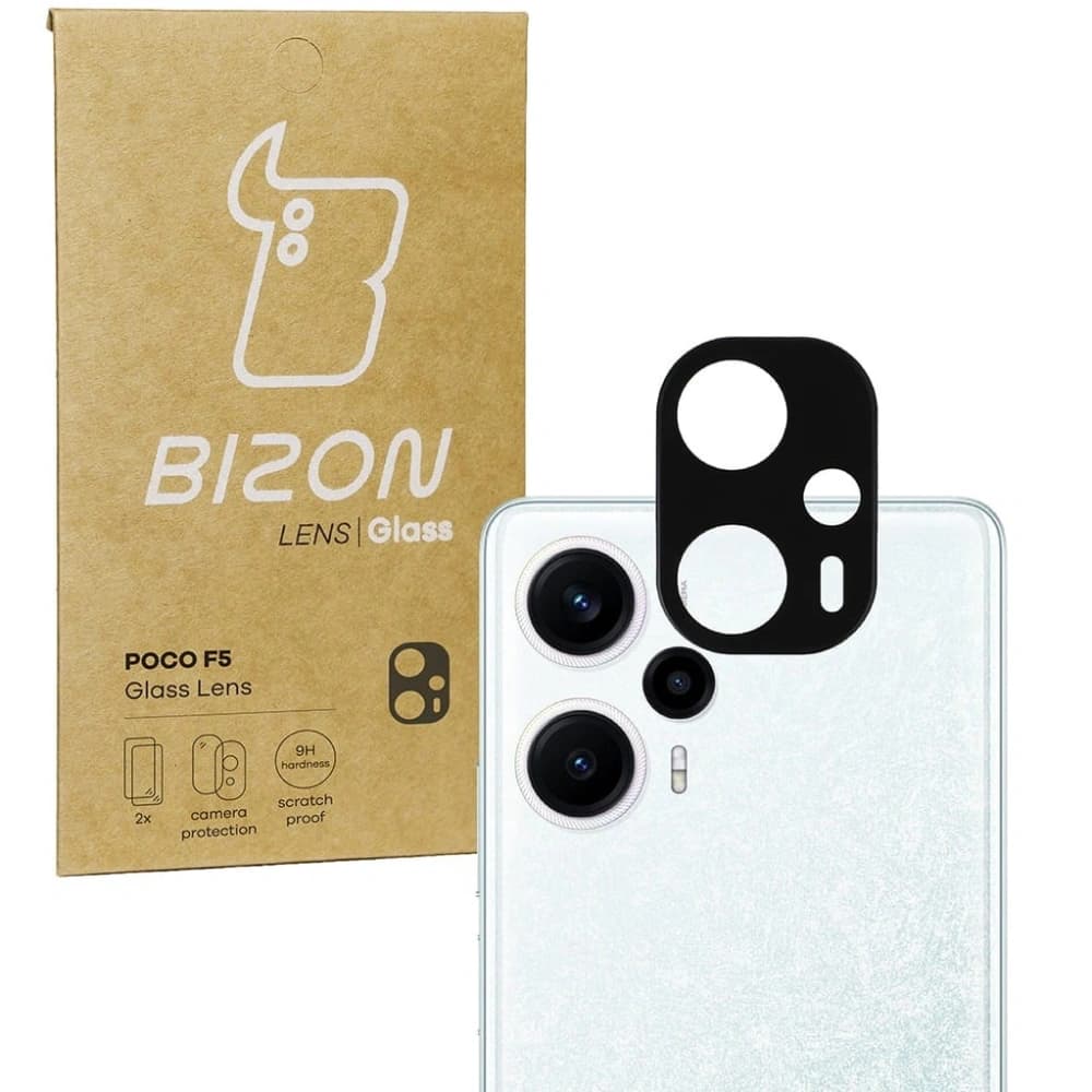 Bizon Glass Lens Poco F5 [2 PACK] - 1