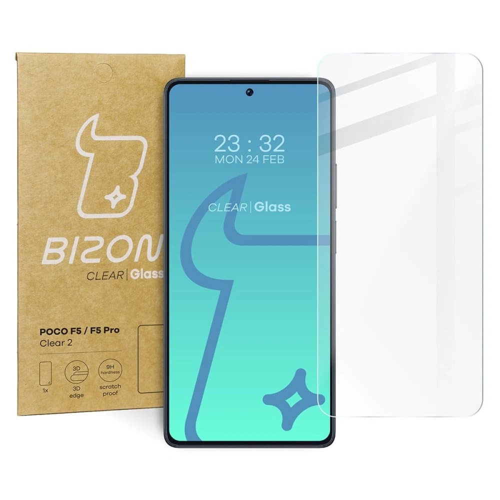 Bizon Glass Clear 2 POCO F5 / F5 Pro