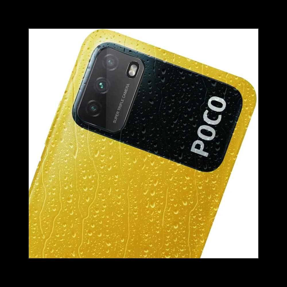 Bizon Glass Edge sticlă temperată - [2 PACK] + protecție pentru lentile Xiaomi Poco M3 negru - 6