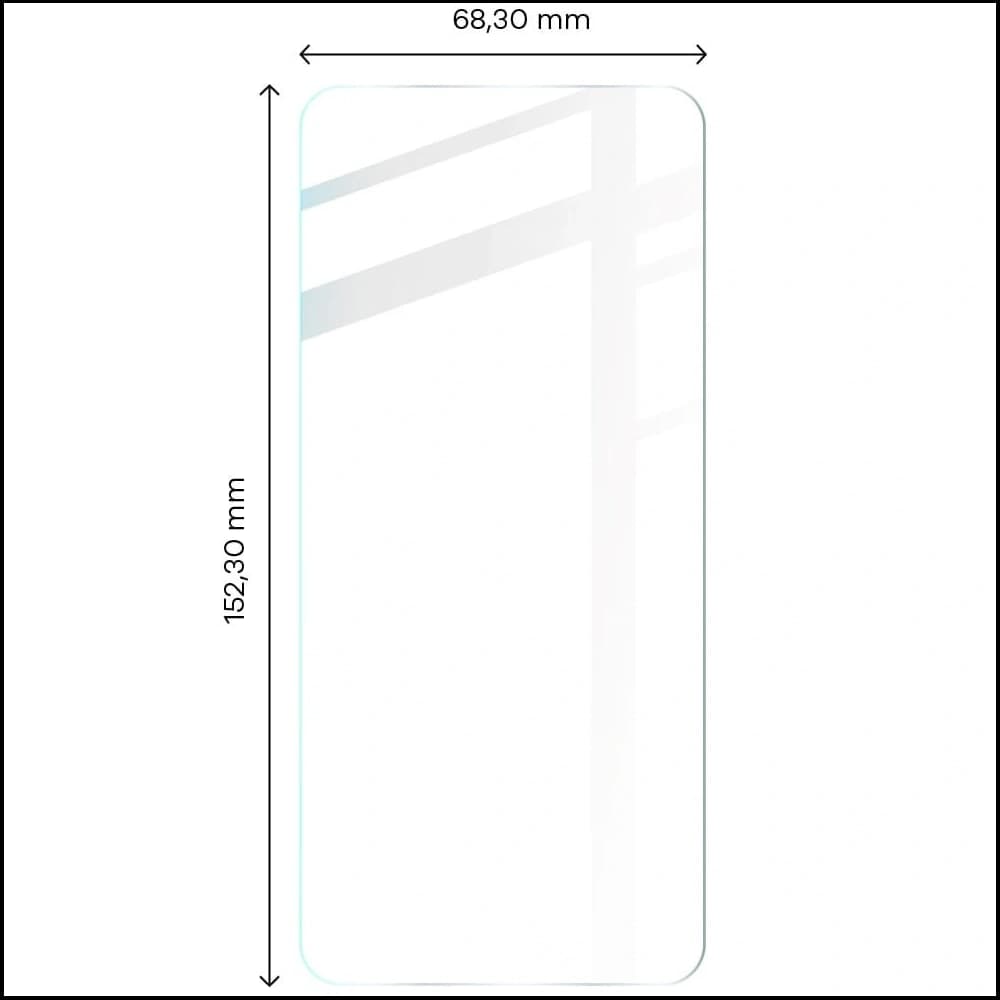 Tvrzené sklo Bizon Glass Clear pro Xiaomi Poco M4 Pro - 2