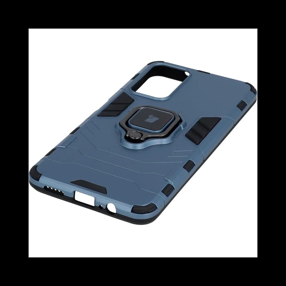 Bizon Caz Armură Inel Poco M4 Pro 5G / Redmi Note 11S 5G albastru - 3