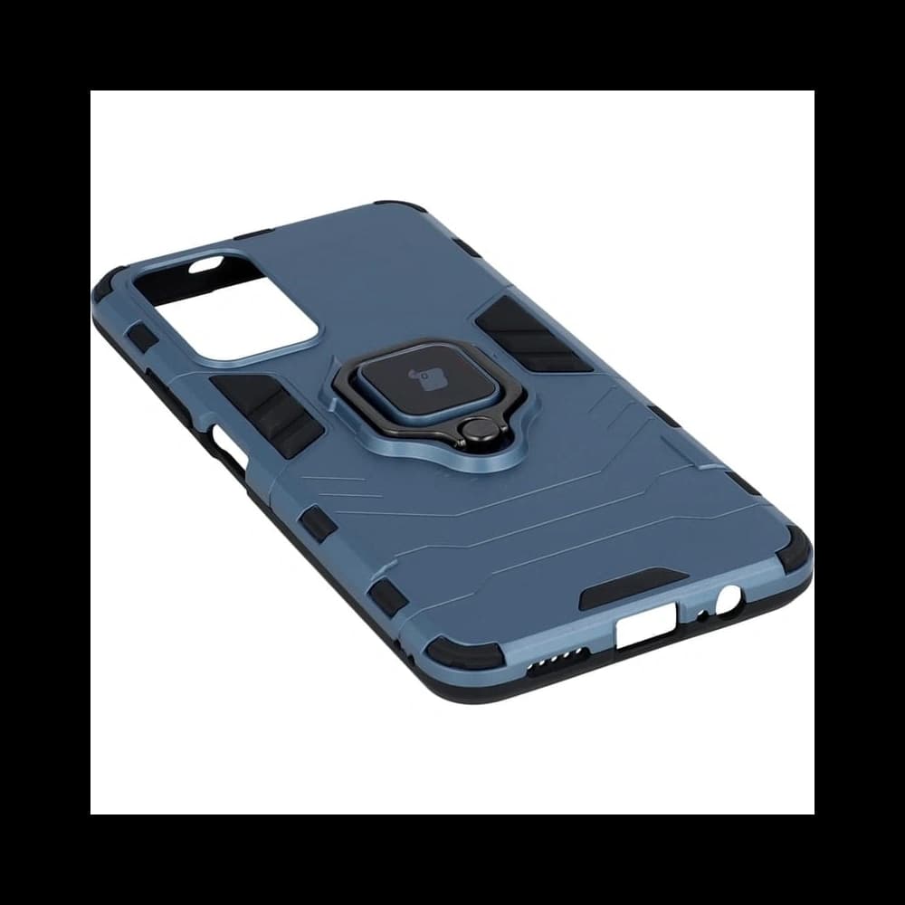 Bizon Caz Armură Inel Poco M4 Pro 5G / Redmi Note 11S 5G albastru - 4
