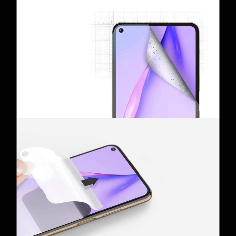 Ringke Hydrogel-Folie Dual Easy Wing Vollabdeckung Huawei P40 Lite [2 PACK] - 4