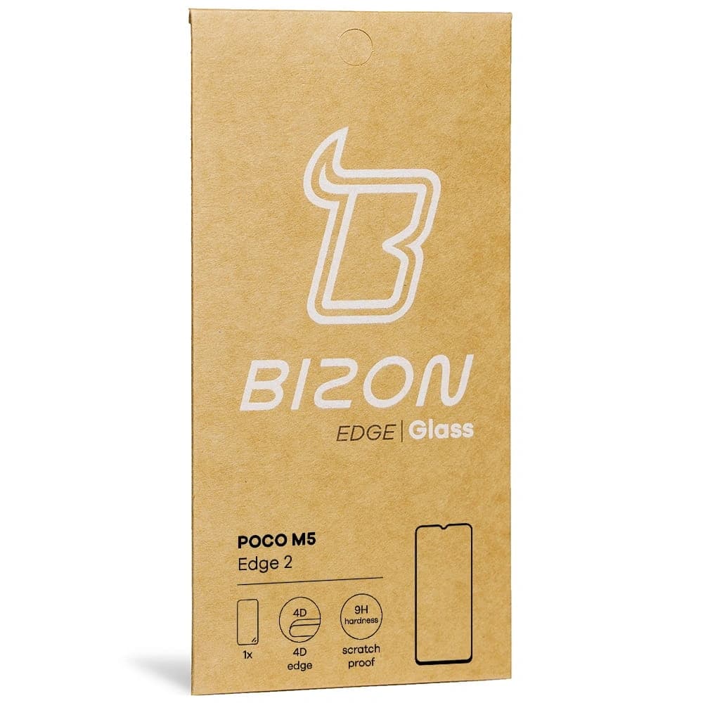 Bizon Glass Edge 2 Poco M5 schwarz - 8