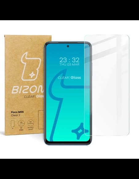 Bizon Glass Clear 2 Poco M5s / Redmi Note 10 / 10s
