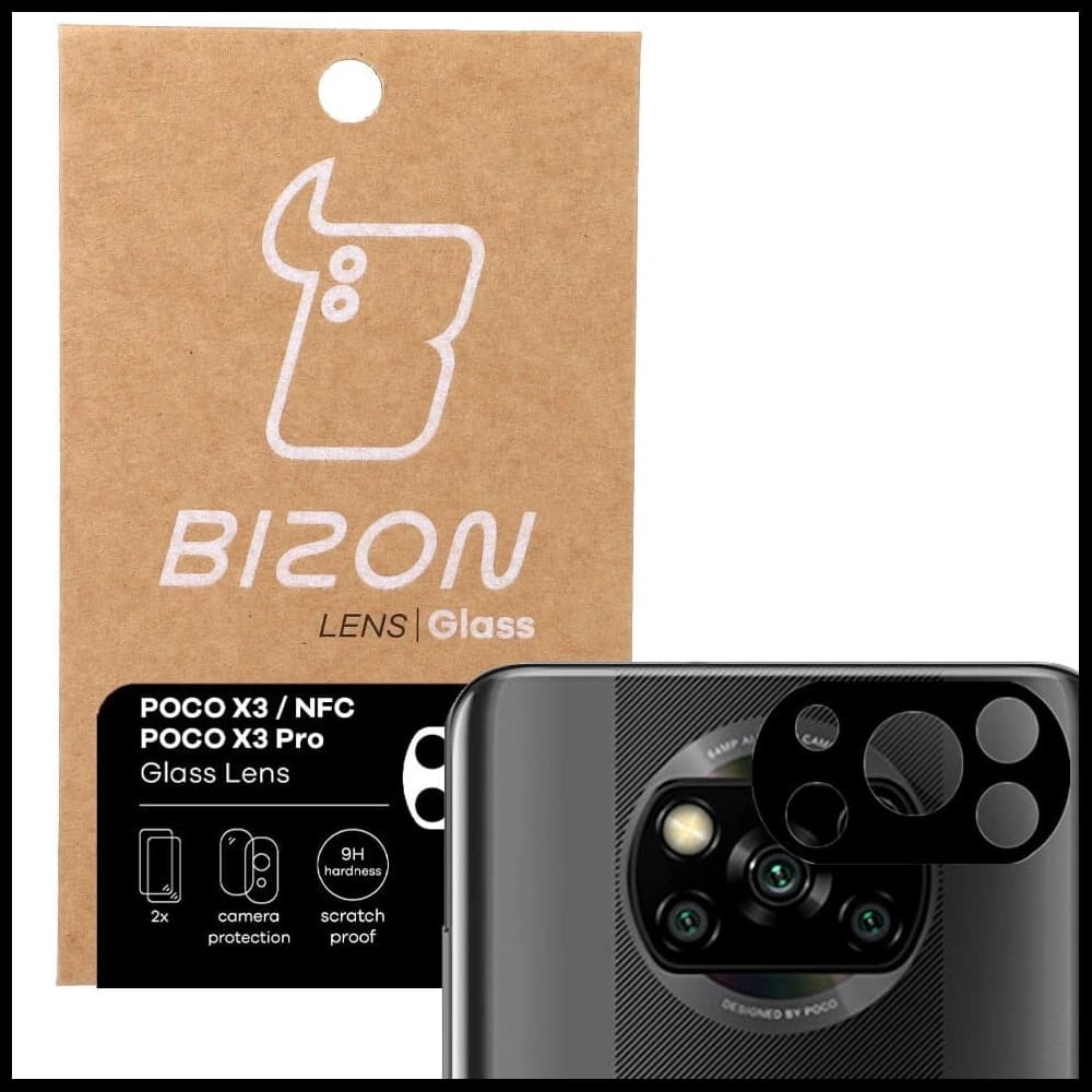 Bizon üveg lencse Xiaomi Poco X3 / NFC / Pro [2 CSOMAG] - 1