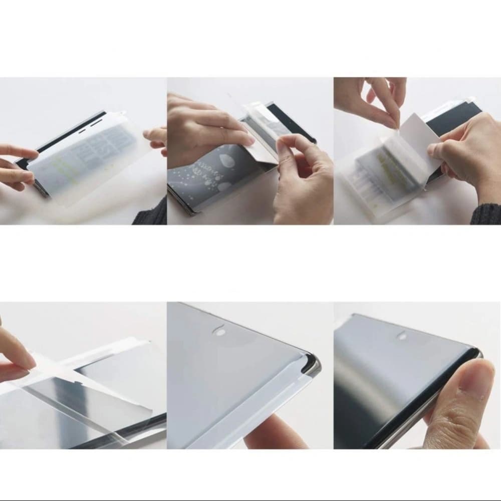 Ringke Hydrogelfolie Dual Easy Wing Vollabdeckung Huawei P40 Pro [2 PACK] - 7