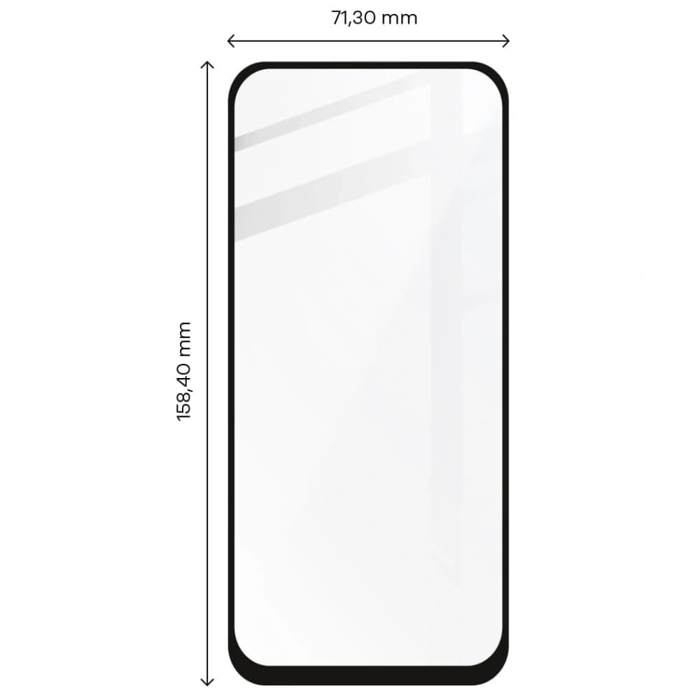 Bizon Glass Edge Xiaomi Poco X3 / NFC / PRO fekete - 2
