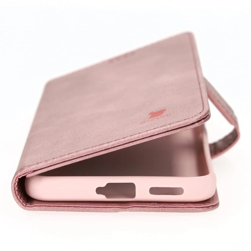 Etui Bizon Case Wallet do Xiaomi Poco X4 GT světle růžové - 5
