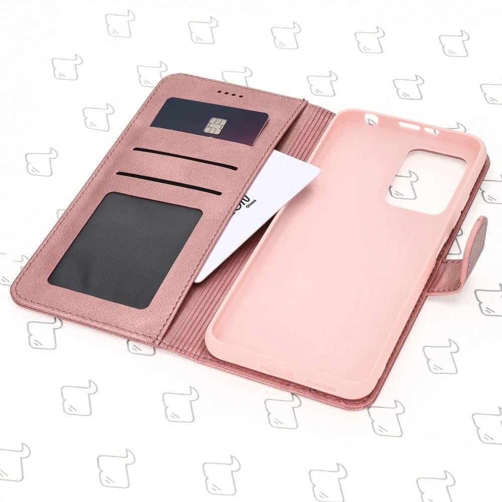 Etui Bizon Case Wallet do Xiaomi Poco X4 GT světle růžové - 7
