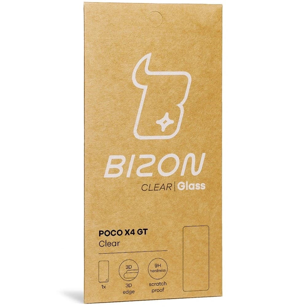Tvrzené sklo Bizon Glass Clear pro Xiaomi Poco X4 GT - 9