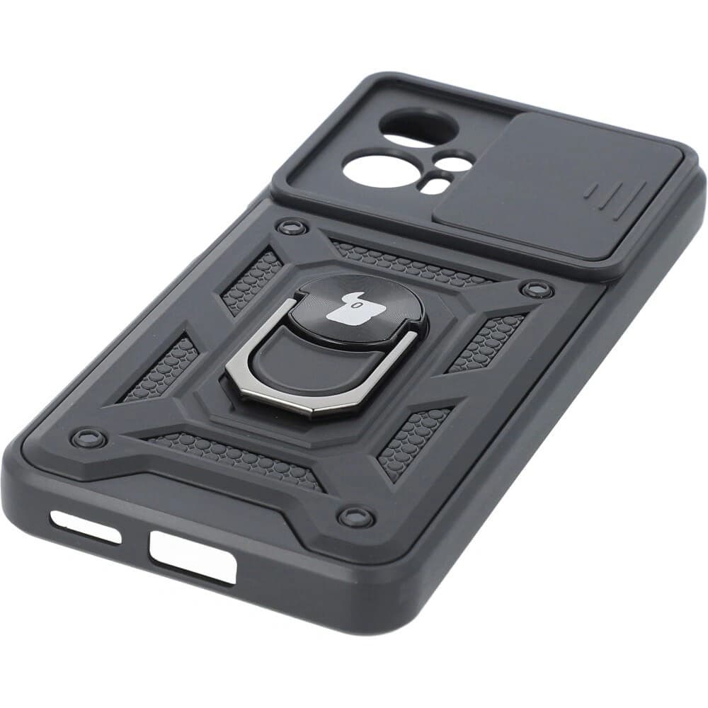 Etui Bizon Case CamShield Ring do Xiaomi Poco X4 GT černé - 3