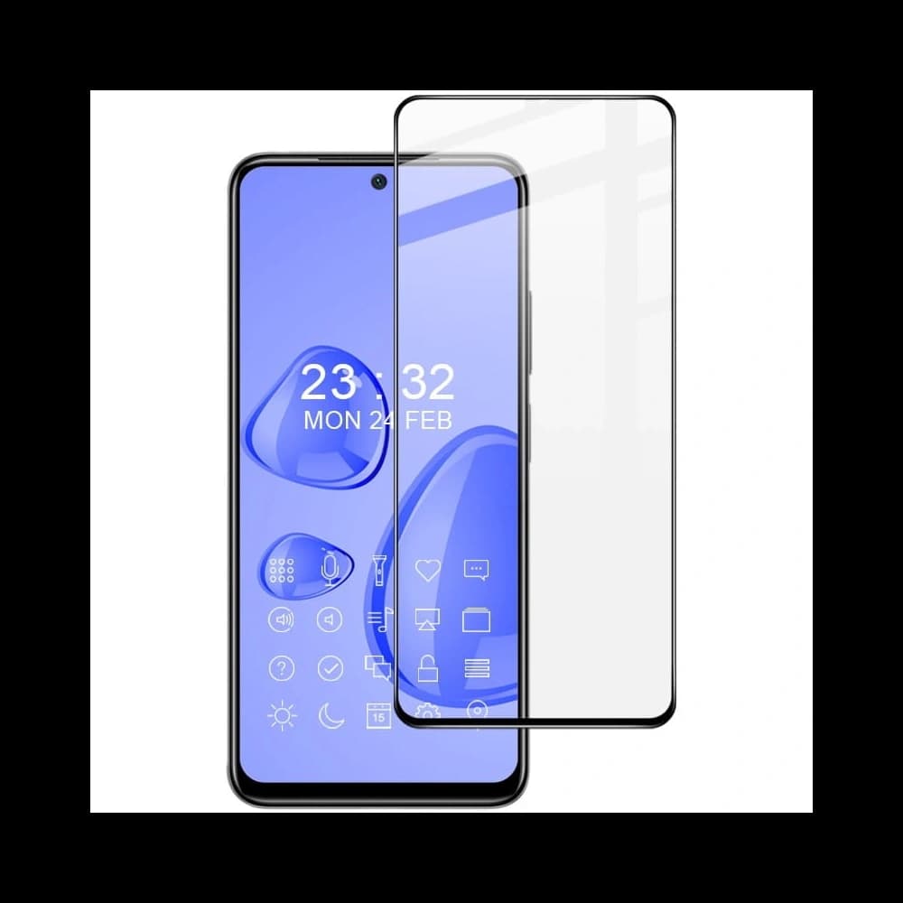 Tvrzené sklo Bizon Glass Edge pro Poco X4 Pro 5G černé - 5