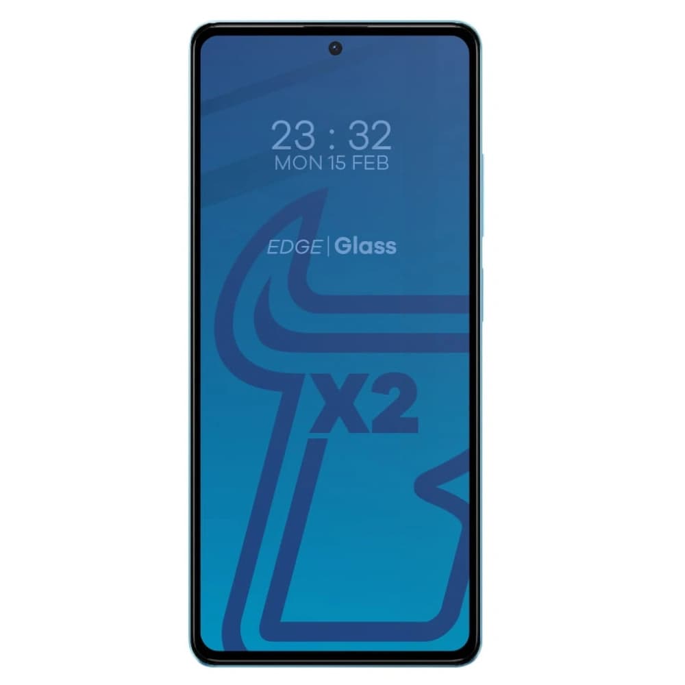 2x Képernyő üveg + kamera üveg BIZON Edge 2 Poco X5 Pro-hoz - 3