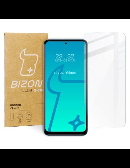 Bizon Glass Clear 2 Xiaomi POCO X5 Redmi Note 12 4G/5G
