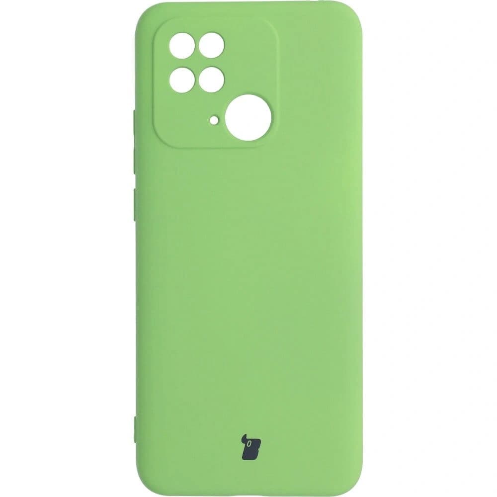 Bizon Case Silicone Xiaomi Redmi 10C világos zöld - 1