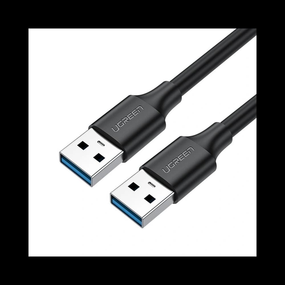 USB 3.0 kabel UGREEN A+A 0,5m (černý) - 1