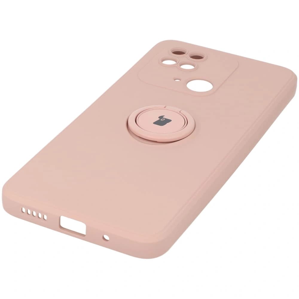 Bizon Case Szilikon Gyűrű Sq Redmi 10C világos rózsaszín - 2