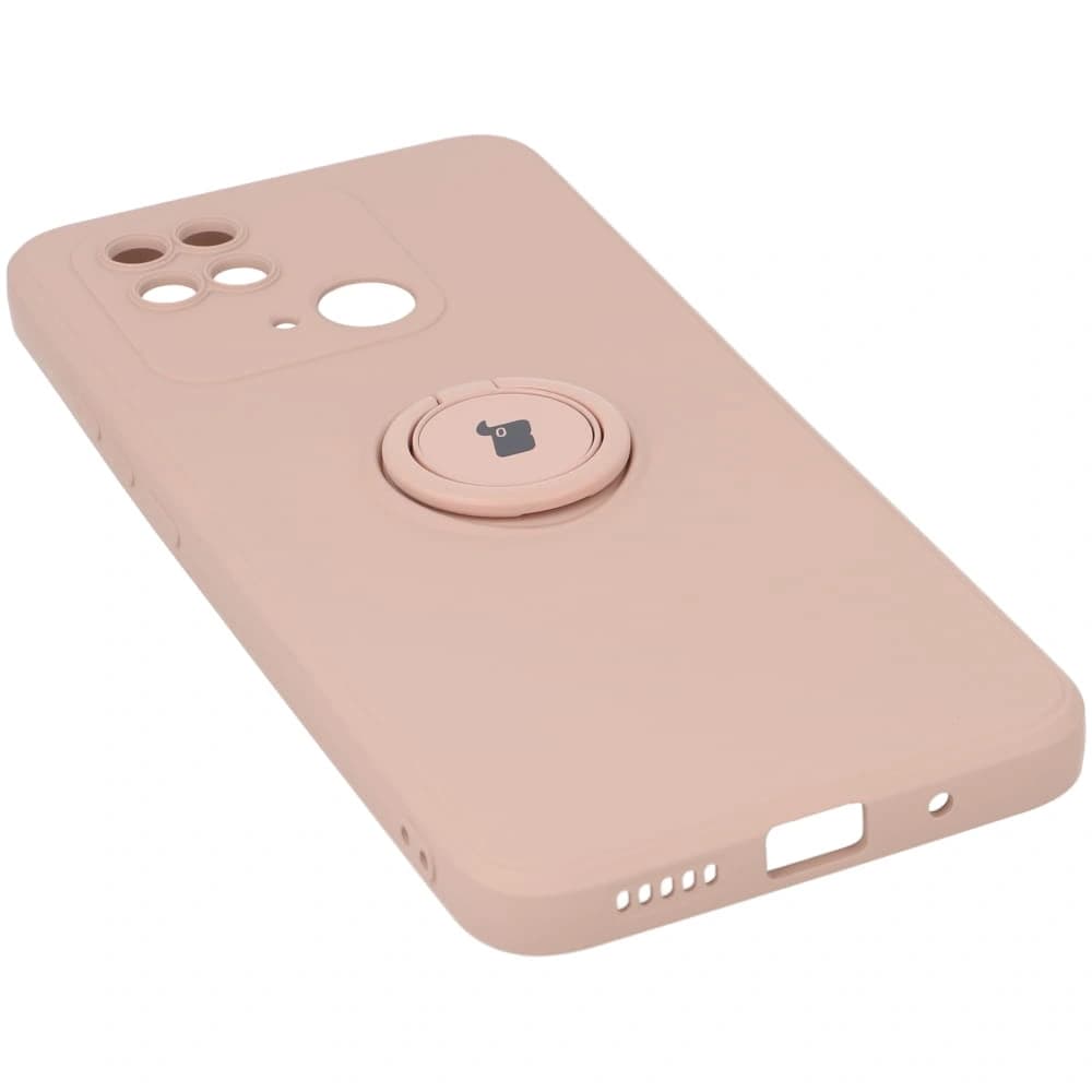 Bizon Case Szilikon Gyűrű Sq Redmi 10C világos rózsaszín - 3
