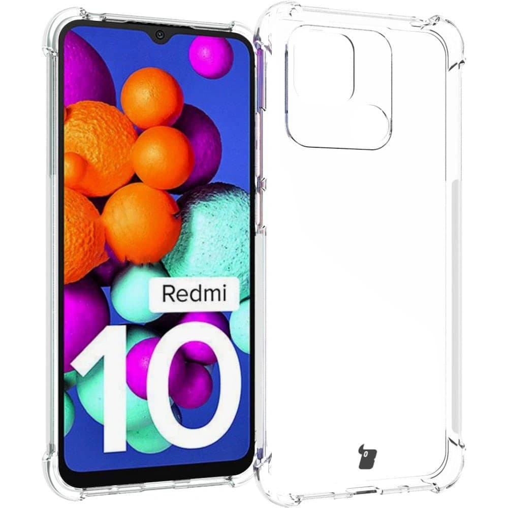 Bizon Case Clear Pack tok + 2x kijelző üveg + lencse üveg Xiaomi Poco C40/Redmi 10C átlátszó - 3