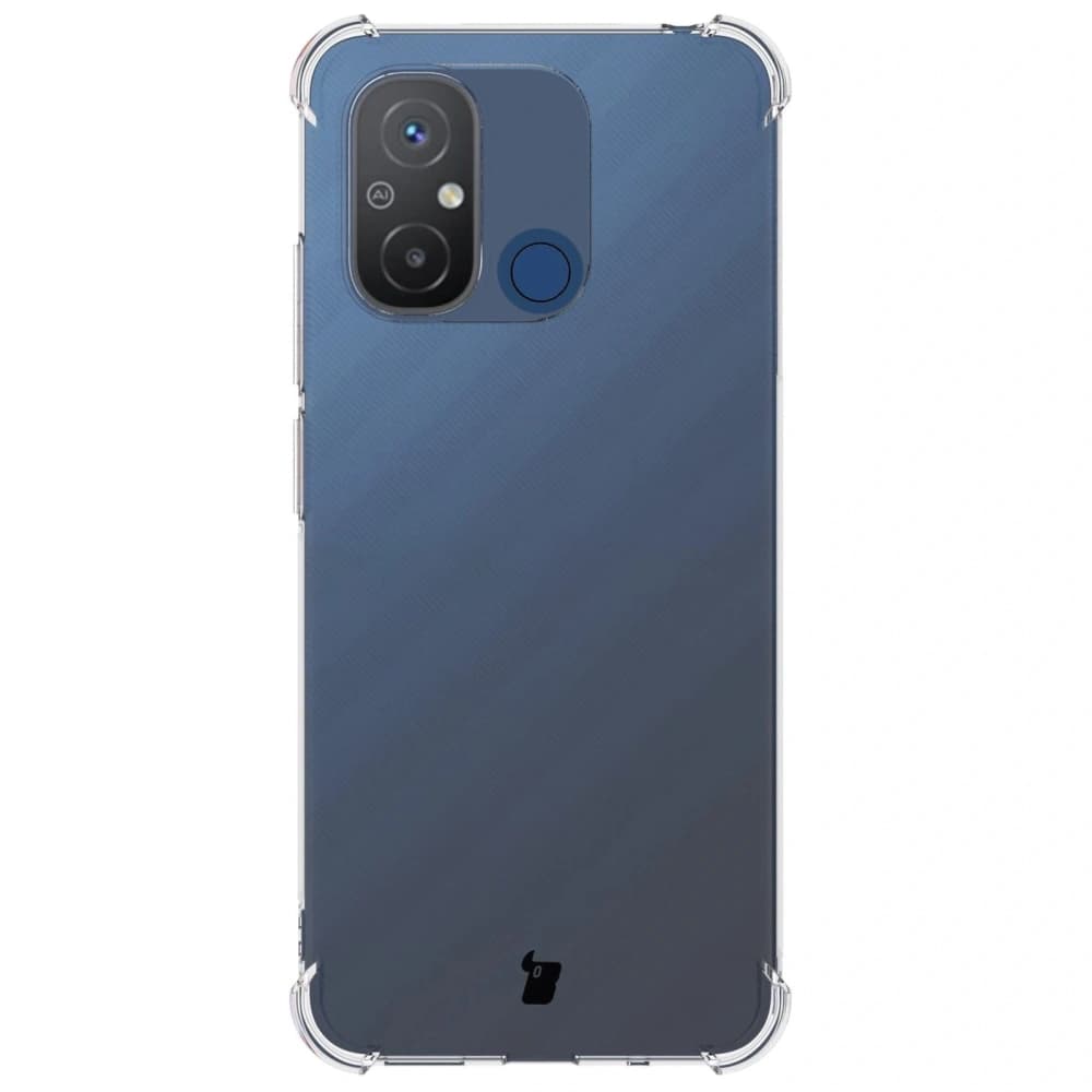 Bizon Case Clear Pack Hülle + 2x Schutzglas Xiaomi Redmi 12C klar - 2